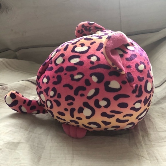 Moose ToYs‎ Stuffed Animal Squishy Plush Leopard Animal Print - Picture 6 of 8